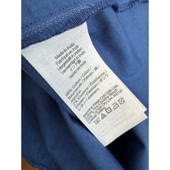 NWT J. Crew Ombré Dip Dye Midi Dress Blue Size Medium - Picture 9 of 9